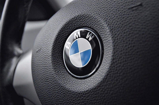 BMW Emblem Logo till ratten 45mm (Tre Olika Färger).
